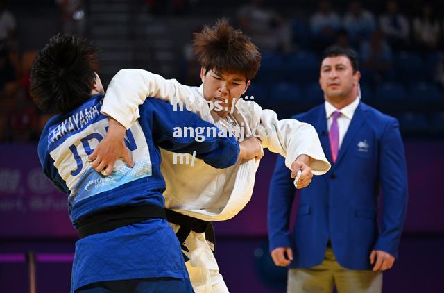 日本名将荻原成功晋级女子柔道决赛