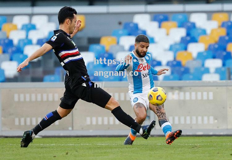 那不勒斯主场2-0击败桑普多利亚